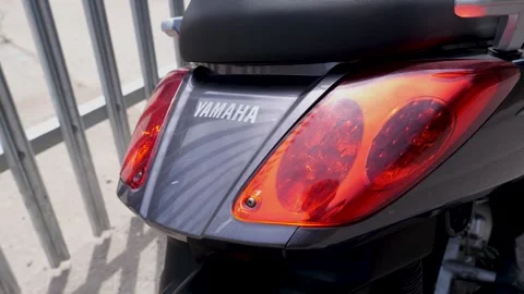 Yamaha XMAX Scooter Stock Footage 231334933