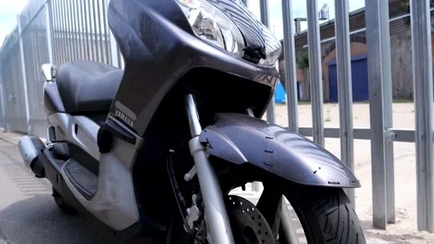 Yamaha XMAX Scooter Stock Footage 231334948