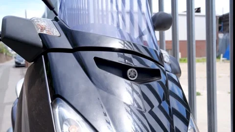 Yamaha XMAX Scooter Stock Footage 231334976