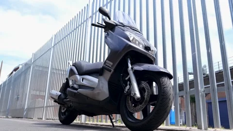 Yamaha XMAX Scooter Stock Footage 231334977