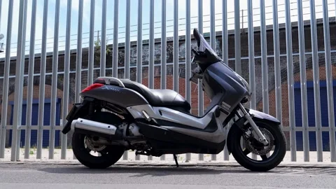 Yamaha XMAX Scooter Stock Footage 231334984