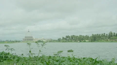 Yamoussoukro Basilica Stock Footage 270221136