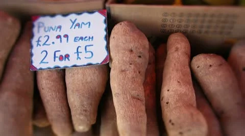 Yams Stock Footage