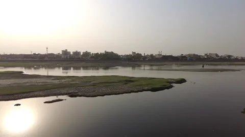 The Yamuna River Stock Footage 187101345