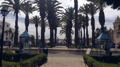 Yanahuara Square Stock Footage 120665281