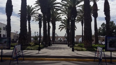 Yanahuara Square Stock Footage 120665865