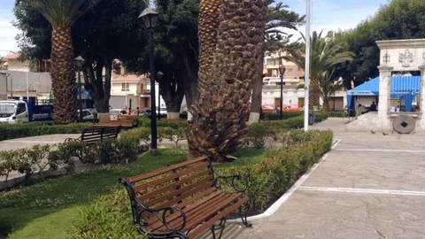 Yanahuara Square Stock Footage 120666196