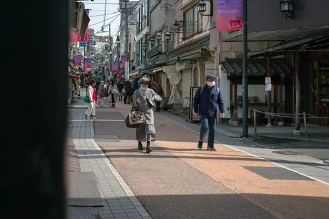 Yanaka district, Tokyo in Japan Stock-Fotos