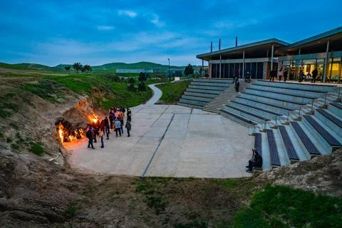 Yanar Dag Complex Stock Photos