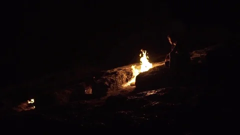 Yanartas Mount Chimera Stock Footage 78769844