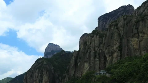Yandang mountain time lapse Vidéo 168121385