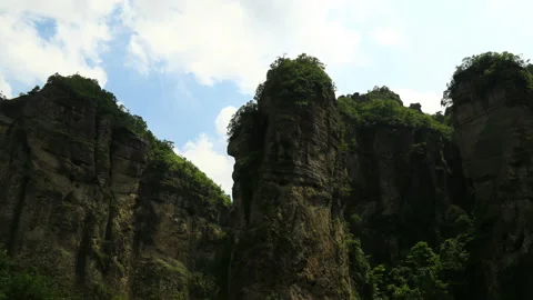 Yandang mountain time lapse Stock Footage 168122601