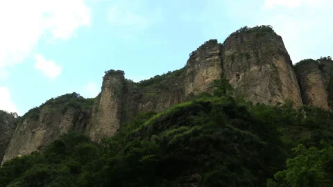 Yandang mountain time lapse Stock Footage 168123766