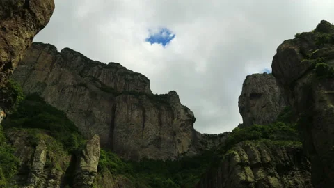 Yandang mountain time lapse Stock Footage 168124081