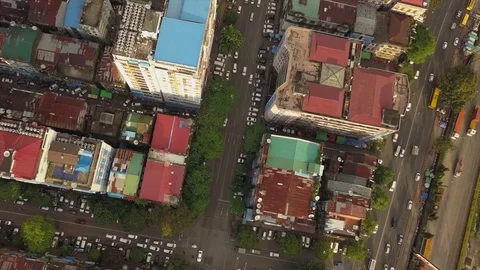 Yangon City Stockbeeldmateriaal 81509513