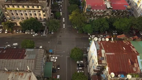 Yangon City Stock Footage 81545426