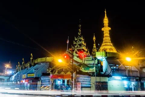 Yangon, Myanmar Foto stock