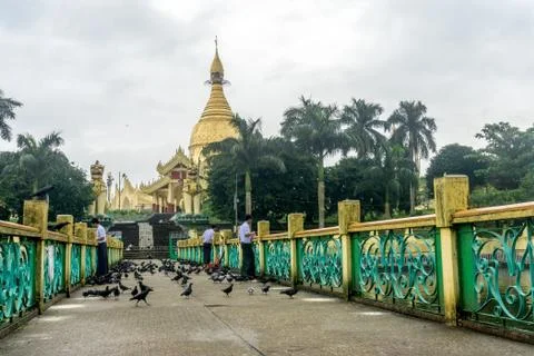 Yangon, Myanmar Foto stock