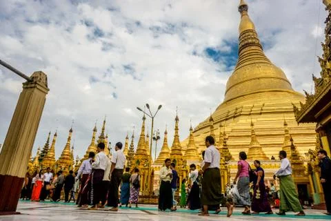 Yangon, Myanmar Foto stock
