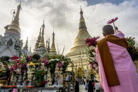 Yangon, Myanmar Foto stock