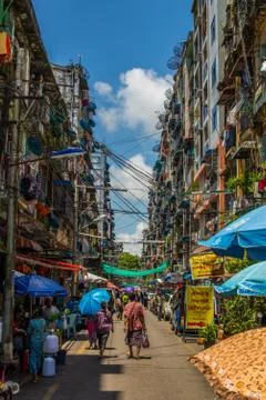Yangon Myanmar Stock Photos