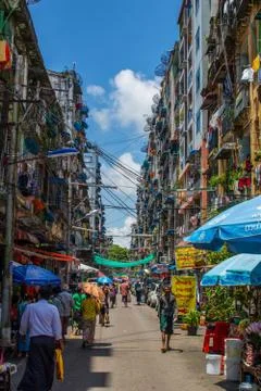 Yangon Myanmar Stock Photos