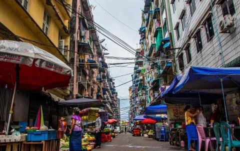 Yangon Myanmar Stock Photos
