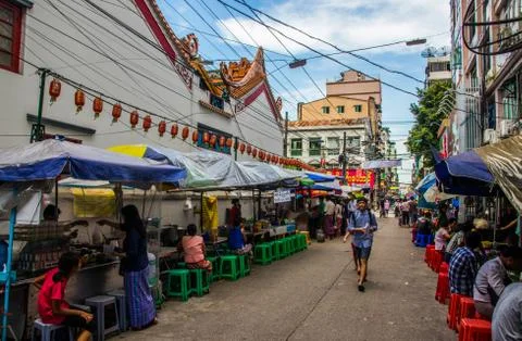 Yangon Myanmar Stock Photos