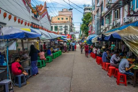 Yangon Myanmar Foto stock