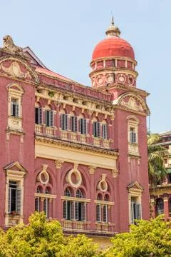 Yangon old building Stock Photos