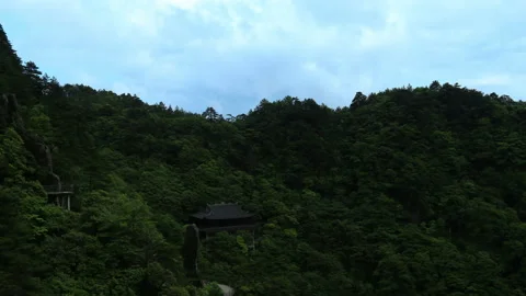 Yangshimu Mountains time lapse Video stock 168092191