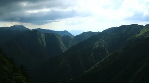 Yangshimu Mountains time lapse Video stock 168100571