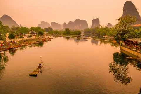 Yangsho landscape Foto stock