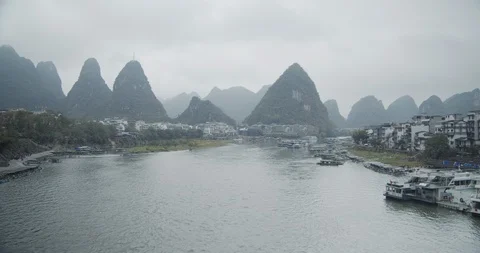 Yangshuo, China Stock Footage 99891212