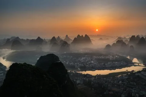 Yangshuo China Stock Photos