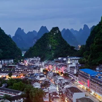 Yangshuo Foto stock
