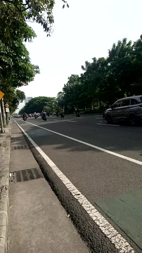 A. Yani Surabaya East Java Indonesia Stock Footage 220241745