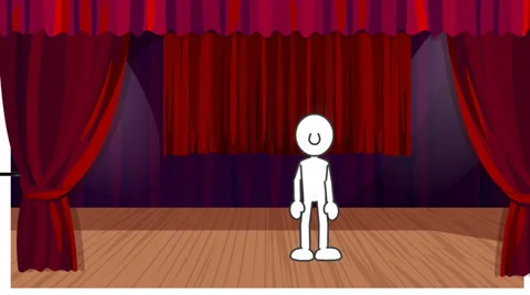 Yanked Off Stage Stock Footage 33847446