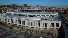 Gate Entrance To Yankee Stadium Baseball Field Bronx NY Editorial