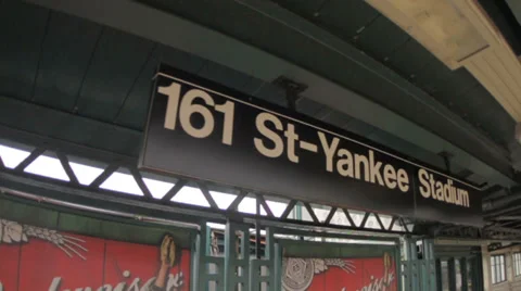 Yankee Stadium Subway Stop Vidéo 33228283