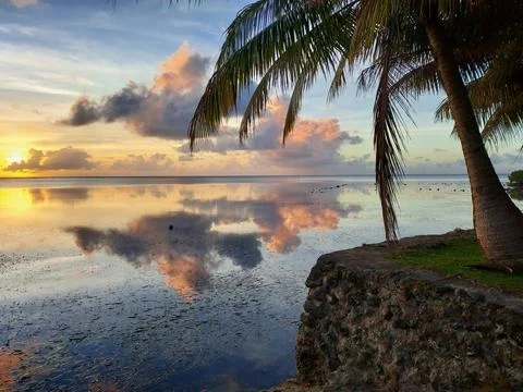 Yap Sunset #5 Stock Photos