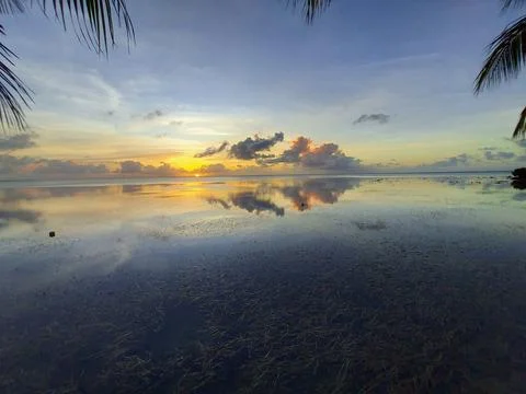 Yap Sunset #6 Stock Photos