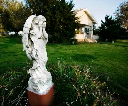 Yard Angel Stock Photos