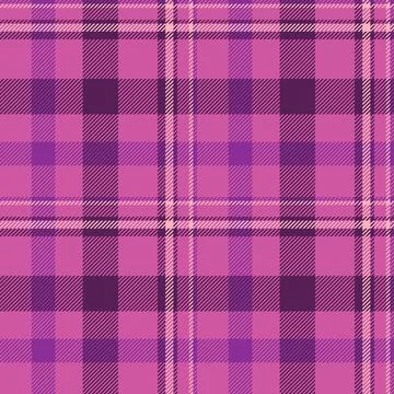 Yard check textile seamless, chequered texture fabric tartan. Plank vector .. Stock Illustration