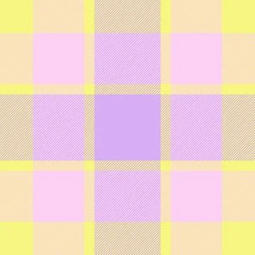 Yard fabric texture check, scrapbook seamless textile background. Coloured .. Stock-Illustration