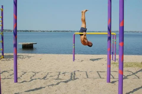 The Yard gymnastics 写真素材