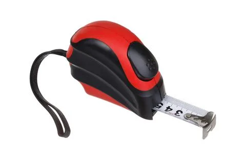 Yard-measure on a white background Stock Photos