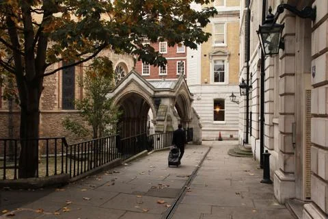 The Yards of the Temple Stock Photos