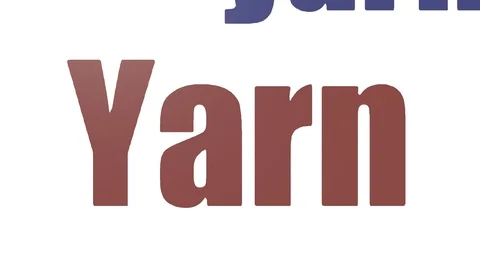 Yarn Animated Tag Cloud Isolated On White Stock Footage 99620245