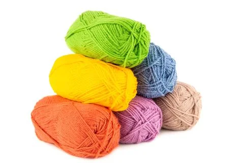 Yarn clews Stock Photos